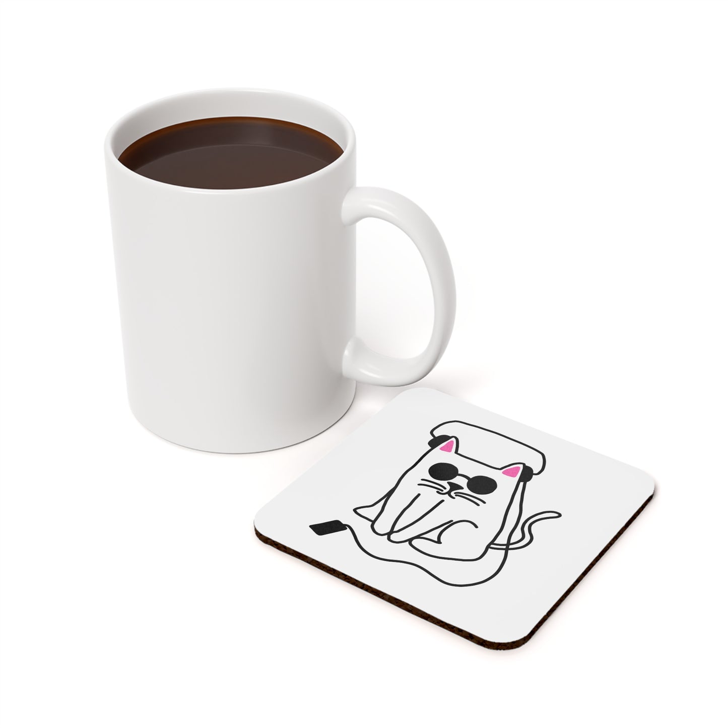 "Boots and Cats" Coaster