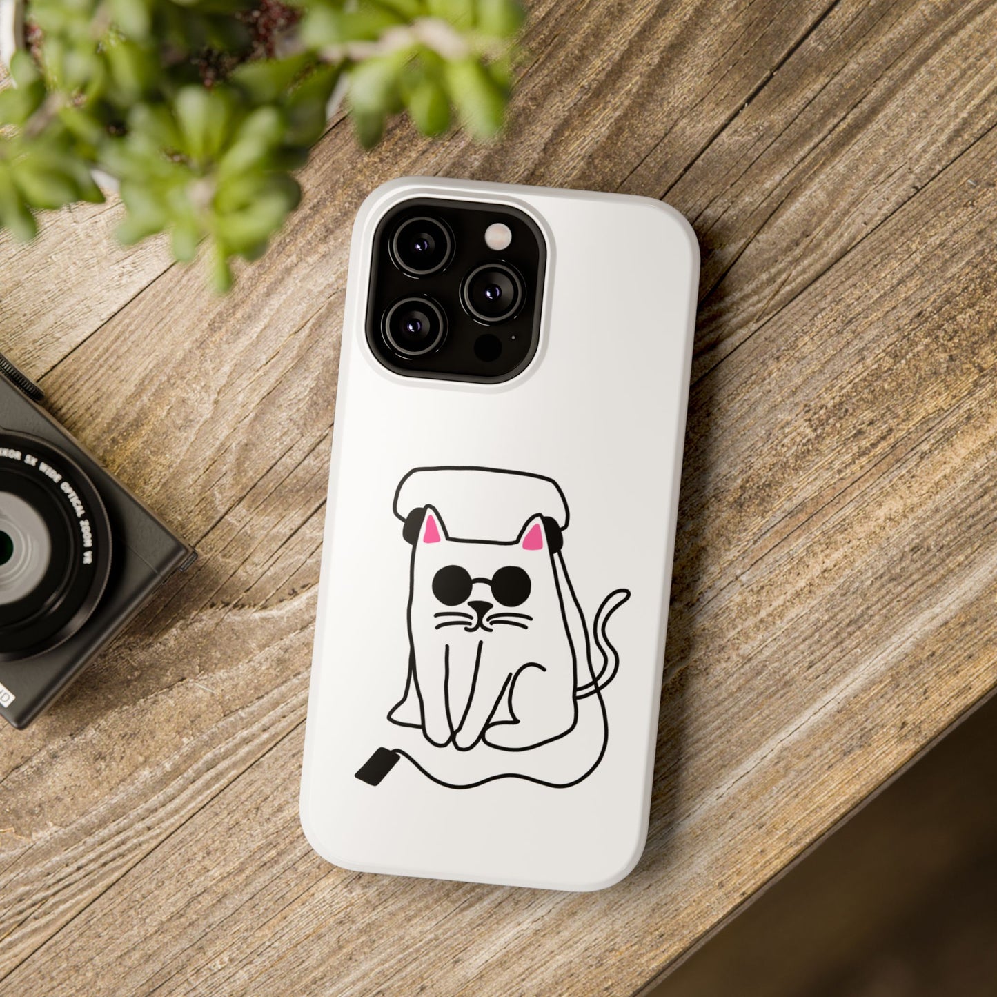 "Boots & Cats" iPhone 14 & 15 case (all models)